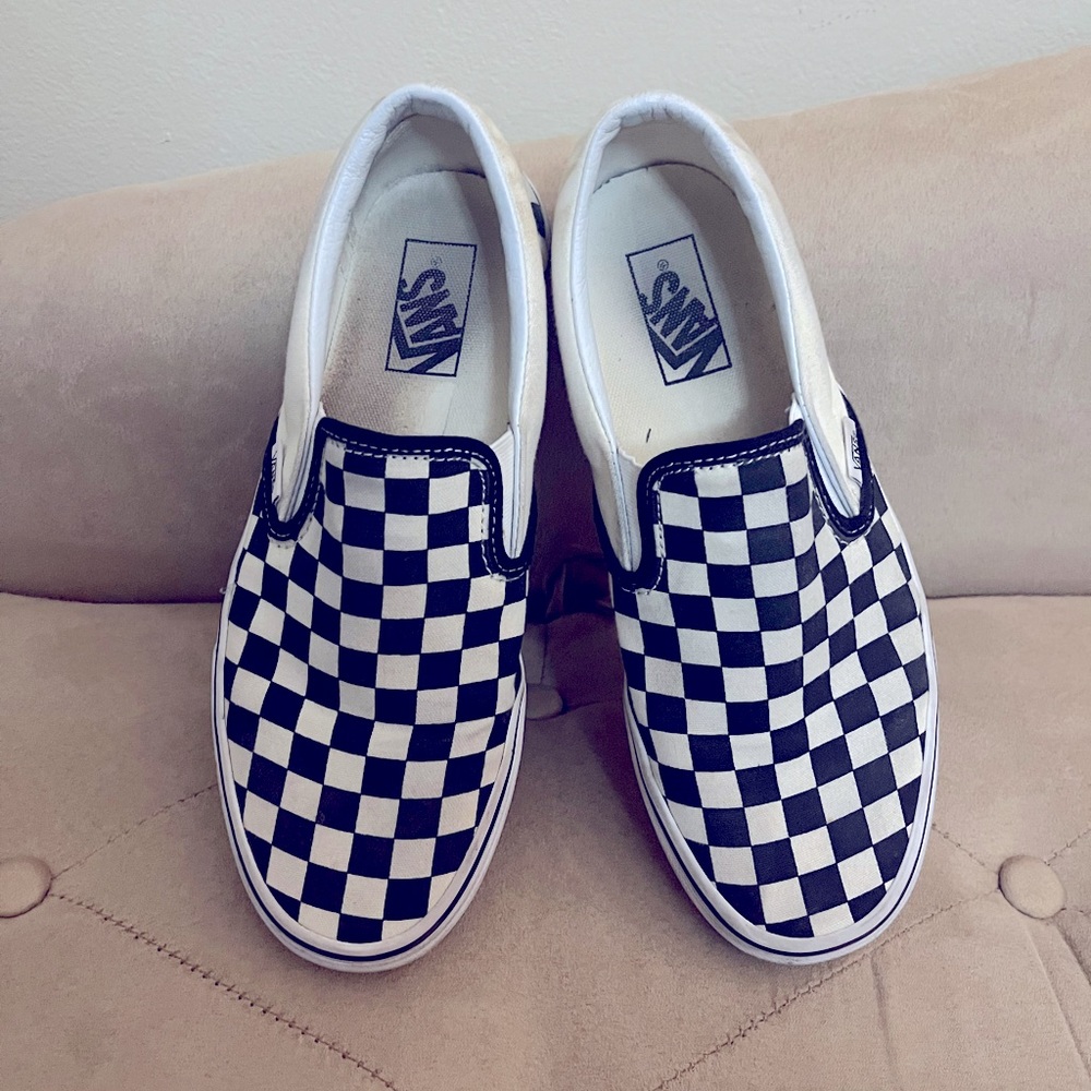 Checkered Vans